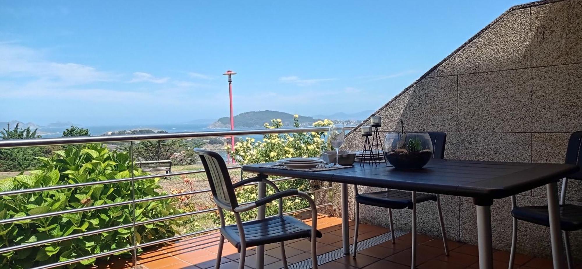 Impresionantes Vistas En Baiona Leilighet Eksteriør bilde